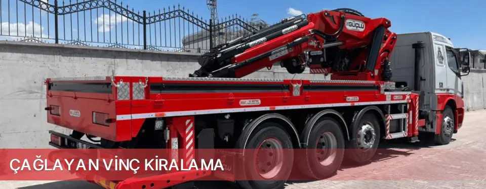 Çağlayan İlçemi Vinç Kiralama